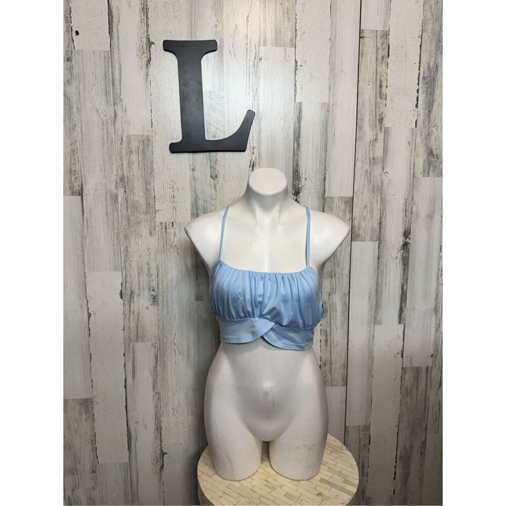Almost famous blue tank top size large